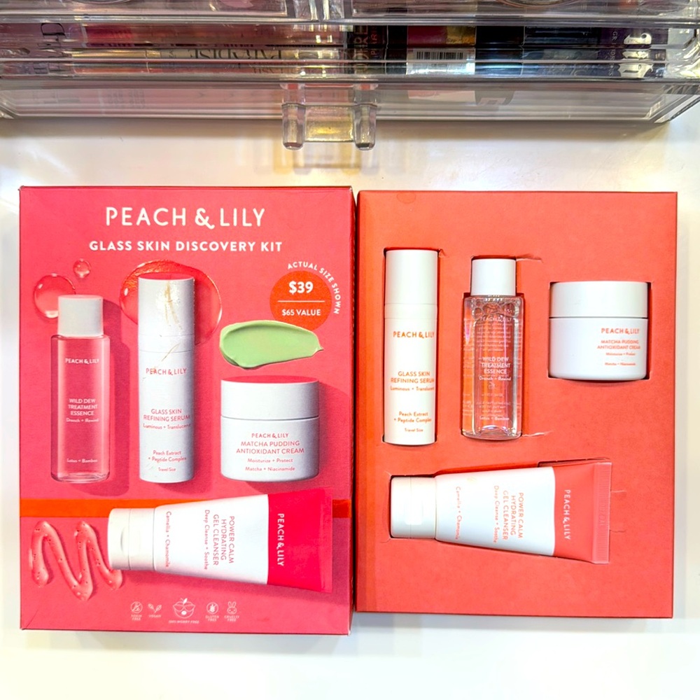 Peach 🍑 & Lily Glass Skin Discovery Kit